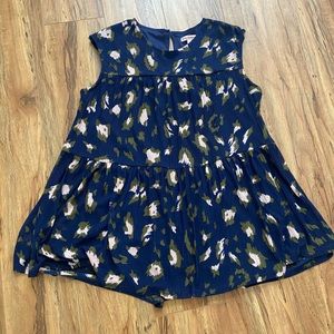 Juicy Couture Patterned Blouse Tank Sz S